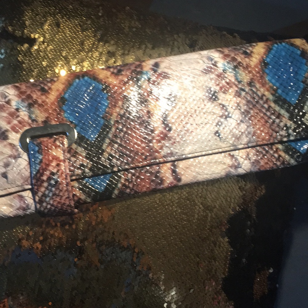 Animal print Clutch purse